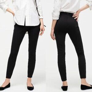 J Crew Pixie Ponte Pants Womens 4R Skinny Ankle Pull-On Zip Back Stretch Legging